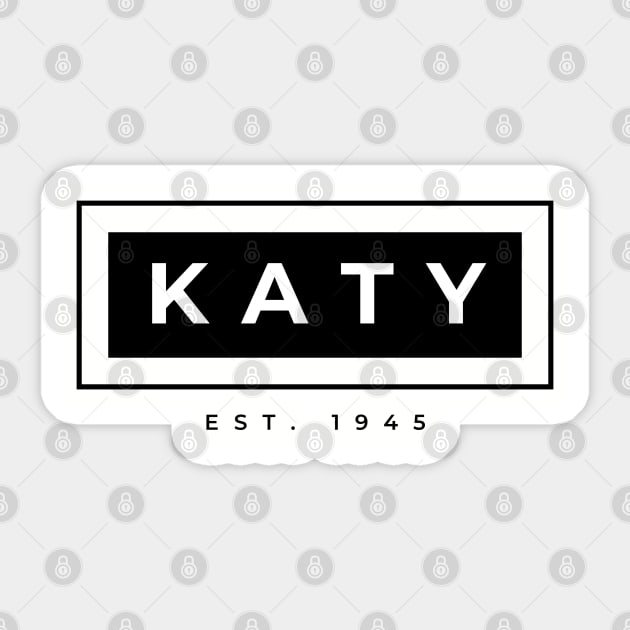 KATY Sticker by Katy Heritage Society